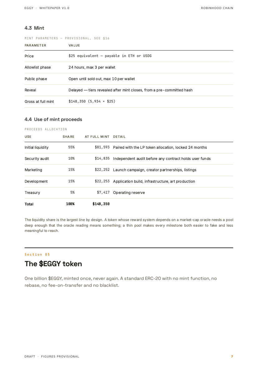$EGGY whitepaper page 8 of 26