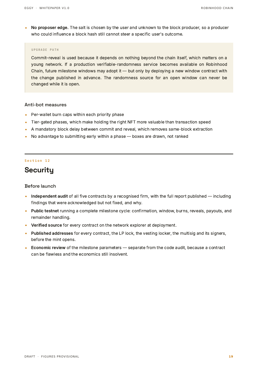 $EGGY whitepaper page 20 of 26